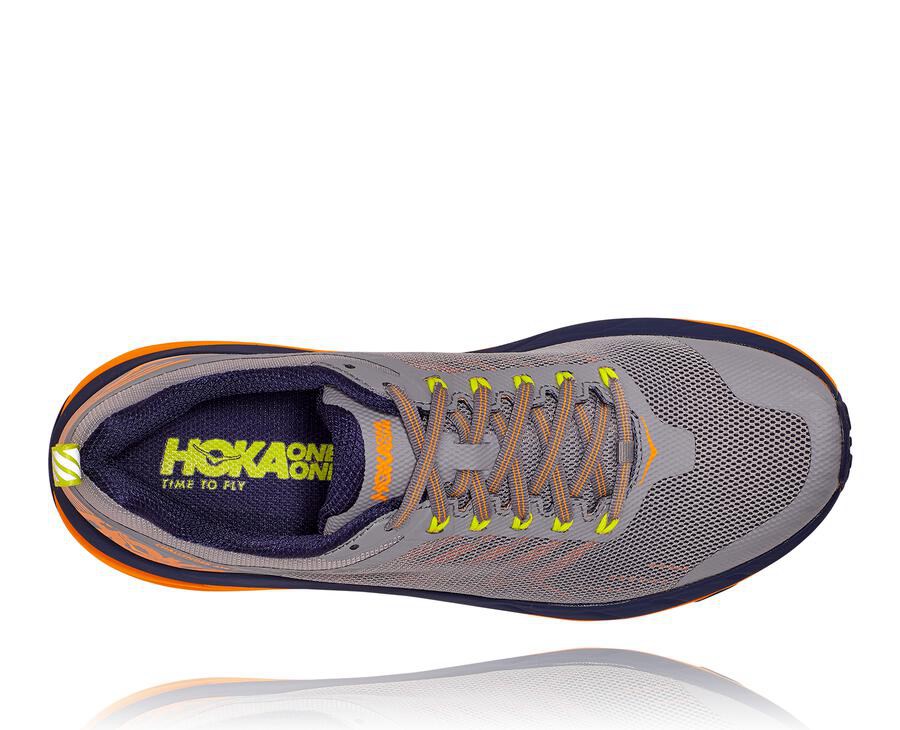 Hoka Australia One One Challenger ATR 5 - Mens Trail Shoes Grey - MTBUO-2346